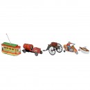 5 Tin Toys