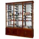 English Mahogany Display Cabinet, second half of 19th Century