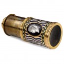 Single-Draw Telescope with Ribbed 18 k Gold Mounts, c. 1775