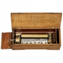 Key-Wind Forte-Piano Musical Box by Ducommun-Girod, c. 1845