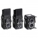 3 Rolleiflex TLR Cameras