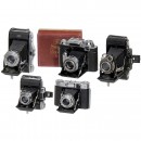 5 Zeiss Ikon Rollfilm Cameras