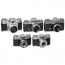 5 Zeiss Ikon SLR Cameras