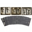 Glass Plates Negatives of Nudes, c. 1900
