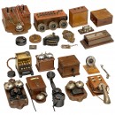 Telephones, Accessories and Spare Parts, 1900-1950