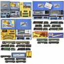 Large Group of Hornby and Wrenn Toy Railways, Gauge 00, 1940s-19