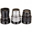 3 Hasselblad Lenses