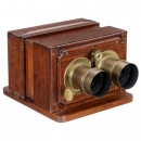 English Stereo Wet-Plate Sliding Box Camera, c. 1860