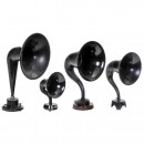 4 Radio Horn Speakers