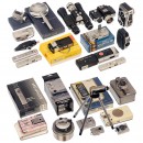 Large Lot of Subminiature Cameras