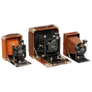 3 Deluxe Plate Cameras, 1910–1926