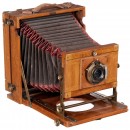 Folding-Bed Camera 13 x 18 cm, c. 1900