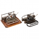 2 Blickensderfer Typewriters, c. 1907
