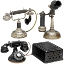 3 American Telephones