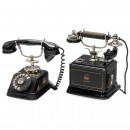 2 Danish Table-Top Jydsk Telephones