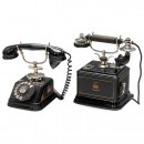 2 Danish Table-Top Jydsk Telephones