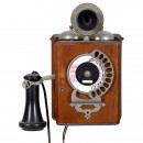 Antique American Dial Wall Phone, c. 1905