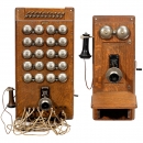 Switchboard and Telephone by Western Electric, c. 1910