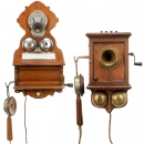 2 German Wall Telephones, 1904 onwards