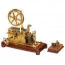 French Brass Morse Telegraph by Digney, c. 1880