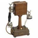 French Desk Eurieult Type 10 Telephone, c. 1915