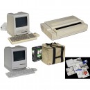 2 Apple Macintosh Computers and 1 Official Apple Bag, c. 1990