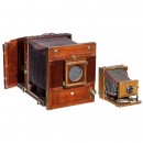 Globus-Stella Quill-Camera (24 x 30 cm) and Folding-Bed Camera