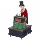 Part of an Early German Musical Manivelle Organ Grinder Automato