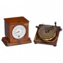 French Dial Telegraph Set by Bréguet and Vinay, c. 1855