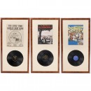 3 Decorative Record Sets for Vintage-Car Fans and Record Enthusi