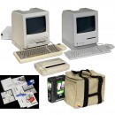 2 Apple Macintosh Computers and 1 Official Apple Bag, c. 1990