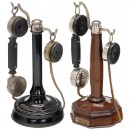 2 French Candlestick Phones, c. 1926