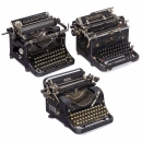 3 German Typewriters