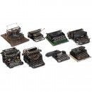 8 Typewriters for Spare Parts/Restoration