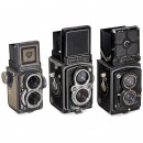 2 x Rolleiflex TLR and Rolleiflex 4 x 4 