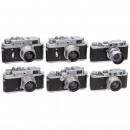 6 Zorki Leica Copies