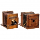 Derogy Aplanat Lens, a Mackenstein Field Camera 21 x 27 cm and C