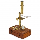 Box-Based Cary-Type Compound Microscope by Casella, c. 1850