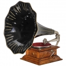 HMV Horn Gramophone, c. 1915