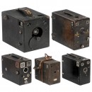 5 Magazine Cameras, from 1900