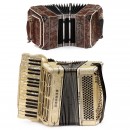 Alfred Arnold Bandonion (AA) and Accordion Gloria by Hohner