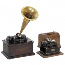 Two Edison Phonographs