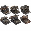 Six American Typewriters for Restoration