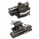 Edelmann Index Typewriter, 1897