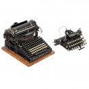 Two American Typewriters 