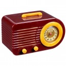 Fada Art-Deco Bullet Radio in Catalin Case, c. 1945