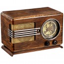 Ingelen Geographic 39W Radio Receiver, c. 1938