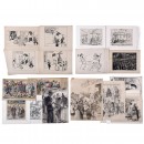37 Fairground and Circus Drawings