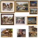 Ten Fairground Paintings, c. 1940-90