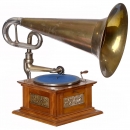 Parlophon Model 132 Horn Gramophone, c. 1914